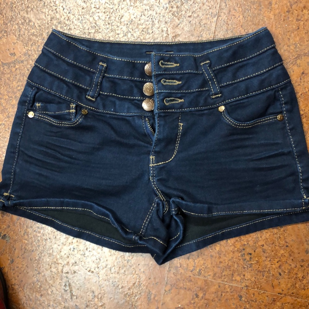 Blue Spice denim shorts